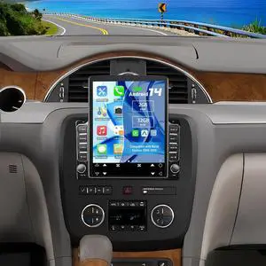 Double Din Car Stereo Upgrade Radio for Buick Enclave 2008-2012 | Android 14 9.7" Touchscreen w/Wireless Carplay Android Auto GPS WiFi Bluetooth RDS DSP SWC Mirrorlink Backup Camera Double Din Car Stereo Upgrade Radio for Buick Enclave 2008-2012 | Android 14 9.7" Touchscreen w/Wireless Carplay Android Auto GPS WiFi Bluetooth RDS DSP SWC Mirrorlink Backup Camera