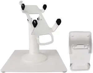 DCCStands Freestanding Swivel and Tilt Pax A920 Terminal Stand with L920 Charging Base (White) DCCStands Freestanding Swivel and Tilt Pax A920 Terminal Stand with L920 Charging Base (White)