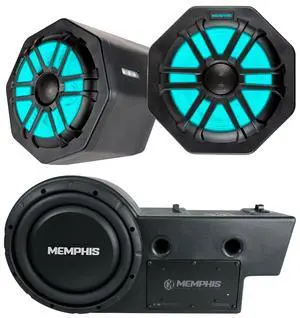 AUDIO Pair GEN65FE 75w RMS LED Speaker Pods for 2016+ Polaris General Bundle with GEN10SE 400w 10" Powered Subwoofer+Enclosure (2 Items) AUDIO Pair GEN65FE 75w RMS LED Speaker Pods for 2016+ Polaris General Bundle with GEN10SE 400w 10" Powered Subwoofer+Enclosure (2 Items)