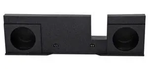 REC51 Dual 12" Sealed Sub Box for 04-08 Ford F150 Xcab SuperCrew | Enclosure, Underseat Downfire, Bed Liner Finish, 5/8" MDF, 0.7 Cu Ft Air Space, 4.5" Mounting Depth, 11" Cutout REC51 Dual 12" Sealed Sub Box for 04-08 Ford F150 Xcab SuperCrew | Enclosure, Underseat Downfire, Bed Liner Finish, 5/8" MDF, 0.7 Cu Ft Air Space, 4.5" Mounting Depth, 11" Cutout