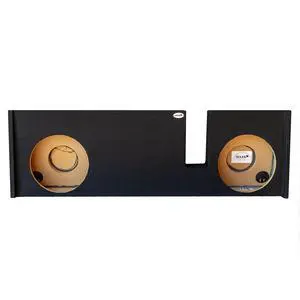 LCE-F007/10D Dual 10" Downfire Subwoofer Enclosure For Ford F150 SuperCab Extended Cab 2009-2018 Black LCE-F007/10D Dual 10" Downfire Subwoofer Enclosure For Ford F150 SuperCab Extended Cab 2009-2018 Black