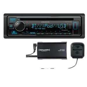 KDC-BT35 CD Receiver, Bluetooth,Alexa Built-in, Front USB & AUX, Variable Illumination, SiriusXM Ready, Spotify, Pandora Link for iPhone or Android Phone | Plus SXV300V1 SiriusXM Tuner KDC-BT35 CD Receiver, Bluetooth,Alexa Built-in, Front USB & AUX, Variable Illumination, SiriusXM Ready, Spotify, Pandora Link for iPhone or Android Phone | Plus SXV300V1 SiriusXM Tuner