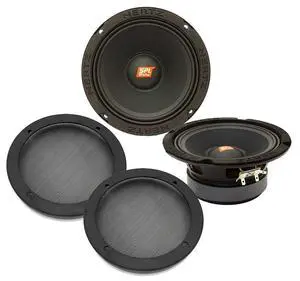pkg SV165.1 6.5" SPL Show 400W Component Midrange Speakers and Grills pkg SV165.1 6.5" SPL Show 400W Component Midrange Speakers and Grills