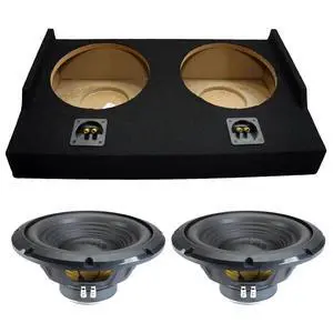 W12S4 Dual 12" Subwoofer Box Fits 2015-2025 Ford F-150 Extended Cab | 500W RMS 4 Ohm, Sealed Truck Enclosure, Pre-Loaded Drivers, Deep Clean Bass Upgrade, 12 inch size W12S4 Dual 12" Subwoofer Box Fits 2015-2025 Ford F-150 Extended Cab | 500W RMS 4 Ohm, Sealed Truck Enclosure, Pre-Loaded Drivers, Deep Clean Bass Upgrade, 12 inch size