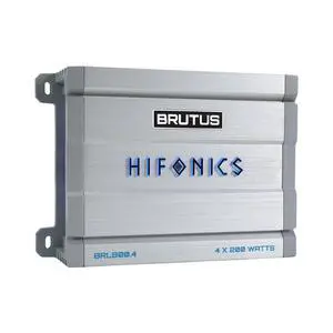 Brutus BRL800.4 car Audio Four Channel Amplifier Delivering 800 watts RMS with a Built-in UV Meter and Intelligent Power Management System Brutus BRL800.4 car Audio Four Channel Amplifier Delivering 800 watts RMS with a Built-in UV Meter and Intelligent Power Management System