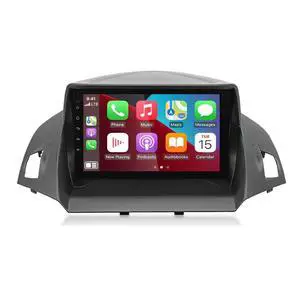 2+64G Double Din Car Radio for Ford Escape 2013 2014 2015-2019, 9 inch Touchscreen Car Stereo for Ford Kuga 2012-2018 with Wireless Carplay Android Bluetooth GPS Navi FM RDS AHD Backup Camera SWC 2+64G Double Din Car Radio for Ford Escape 2013 2014 2015-2019, 9 inch Touchscreen Car Stereo for Ford Kuga 2012-2018 with Wireless Carplay Android Bluetooth GPS Navi FM RDS AHD Backup Camera SWC
