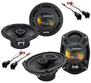 Fits 2010-2015 Chevy Camaro Speaker Upgrade Kit with Harness | 5th gen replacement pair bundle, 6.5 inch plus 6x9 drivers, plug-and-play wiring adapter, 300W and 450W peak, bolt-in install Fits 2010-2015 Chevy Camaro Speaker Upgrade Kit with Harness | 5th gen replacement pair bundle, 6.5 inch plus 6x9 drivers, plug-and-play wiring adapter, 300W and 450W peak, bolt-in install