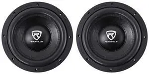 W10K6D2 V2 10" Dual 2-Ohm Car Subwoofer, Foam Surround, 2-Pack | 2000W Peak/500W RMS Each, CEA Rated, Cast Aluminum Basket, Double Stacked 100 Oz Magnet, 2.5" OFC Copper Voice Coils W10K6D2 V2 10" Dual 2-Ohm Car Subwoofer, Foam Surround, 2-Pack | 2000W Peak/500W RMS Each, CEA Rated, Cast Aluminum Basket, Double Stacked 100 Oz Magnet, 2.5" OFC Copper Voice Coils