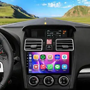 2+64G Android 15 Car Stereo for Subaru Forester WRX Impreza 2015 2016 2017 2018 Radio Wireless Carplay Android Auto, 9IN IPS Touch Screen 5G WiFi/GPS Navi/FM RDS/EQ/Audio/Camera/MIC 2+64G Android 15 Car Stereo for Subaru Forester WRX Impreza 2015 2016 2017 2018 Radio Wireless Carplay Android Auto, 9IN IPS Touch Screen 5G WiFi/GPS Navi/FM RDS/EQ/Audio/Camera/MIC