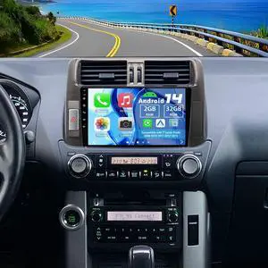 Android 14 Car Radio for Toyota Land Cruiser Prado 150 2009-2013 | 9" Touch Screen Car Stereo with Wireless Carplay Android Auto GPS WiFi Mic Backup Camera Android 14 Car Radio for Toyota Land Cruiser Prado 150 2009-2013 | 9" Touch Screen Car Stereo with Wireless Carplay Android Auto GPS WiFi Mic Backup Camera