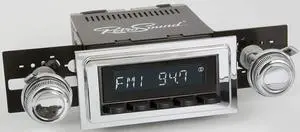 RetroRadio Compatible with 1968-72 Buick Skylark Features Include Bluetooth, AUX, AM/FM LAB-M1-112-116-03P-73PB RetroRadio Compatible with 1968-72 Buick Skylark Features Include Bluetooth, AUX, AM/FM LAB-M1-112-116-03P-73PB
