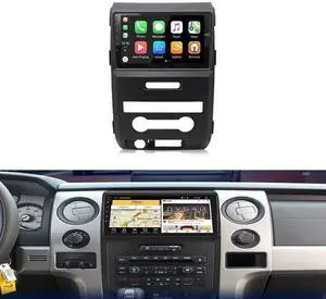 Android 13 Car Stereo for Ford F-150 F150 2008 2009 2010-2014 | 2G+32G 9" Touch Screen Car Radio with Wireless Carplay Android Auto GPS WiFi Android 13 Car Stereo for Ford F-150 F150 2008 2009 2010-2014 | 2G+32G 9" Touch Screen Car Radio with Wireless Carplay Android Auto GPS WiFi
