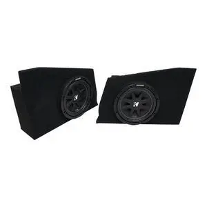 Kicker Comp C10 Dual 10" Sub Box Fits 2010-2015 Camaro Rear Side 2 Ohm | deep bass upgrade, coupe-specific subwoofer enclosure, loaded and ready to install, strong low-end sound, 10 inch size Kicker Comp C10 Dual 10" Sub Box Fits 2010-2015 Camaro Rear Side 2 Ohm | deep bass upgrade, coupe-specific subwoofer enclosure, loaded and ready to install, strong low-end sound, 10 inch size