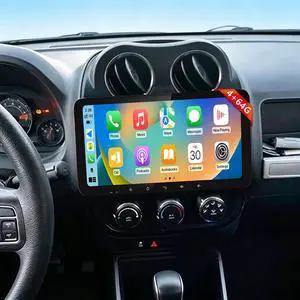 Android 15 Car Stereo Radio for Jeep Patriot 2009-2017 W/Wireless CarPlay | 10.33" Touch Carplay Screen for Android Auto, Bluetooth/WiFi/GPS/FM/SWC/Backup Camera/Mic 4+64G Android 15 Car Stereo Radio for Jeep Patriot 2009-2017 W/Wireless CarPlay | 10.33" Touch Carplay Screen for Android Auto, Bluetooth/WiFi/GPS/FM/SWC/Backup Camera/Mic 4+64G