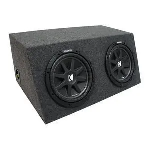 43C124-N Bundle with Universal Car Stereo Hatchback Sealed Dual 12" Comp C12 Sub Box Enclosure - Final 2 Ohm 43C124-N Bundle with Universal Car Stereo Hatchback Sealed Dual 12" Comp C12 Sub Box Enclosure - Final 2 Ohm