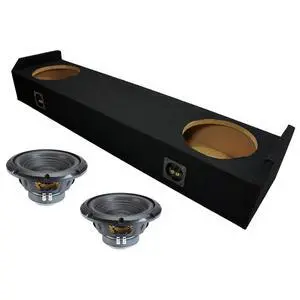 W10S4 Dual 10" Loaded Subwoofer Box Fits 2006-2014 Honda Ridgeline | Sealed car audio enclosure, 500W RMS power handling, 4 Ohm impedance, truck stereo bass bundle, 10 inch size W10S4 Dual 10" Loaded Subwoofer Box Fits 2006-2014 Honda Ridgeline | Sealed car audio enclosure, 500W RMS power handling, 4 Ohm impedance, truck stereo bass bundle, 10 inch size