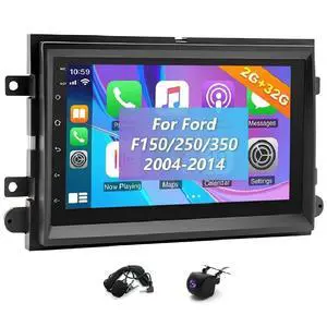 4+64G Car Radio Stereo for Ford F150/F250/F350 2004-2014, 7" Touchscreen | with Wireless CarPlay Android Auto, Car Stereo Support Bluetooth, GPS, WiFi, Backup Camera 4+64G Car Radio Stereo for Ford F150/F250/F350 2004-2014, 7" Touchscreen | with Wireless CarPlay Android Auto, Car Stereo Support Bluetooth, GPS, WiFi, Backup Camera
