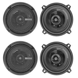 (4) Audio PRX5 5.25" 60 Watt 2-Way Car Audio Speakers w/Pivot Tweeters (4) Audio PRX5 5.25" 60 Watt 2-Way Car Audio Speakers w/Pivot Tweeters