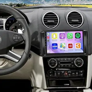 Car Radio for Mercedes Benz ML GL ML280 ML350 ML500 GL320 GL350 GL450 W164 X164 2005-2011 Stereo, 9 INCH Touch Screen Radio for Mercedes Benz ML GL with Wireless Carplay Android Auto -2+32G Car Radio for Mercedes Benz ML GL ML280 ML350 ML500 GL320 GL350 GL450 W164 X164 2005-2011 Stereo, 9 INCH Touch Screen Radio for Mercedes Benz ML GL with Wireless Carplay Android Auto -2+32G