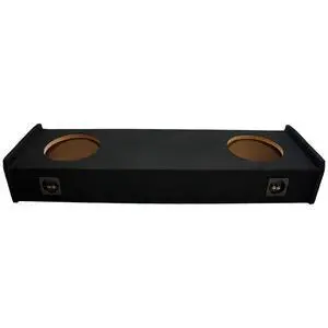 Dual 10 Inch Subwoofer Box Sealed Fits 1997-1999 Ford F150 Ext Cab ASC | Air-tight MDF enclosure shell, durable charcoal carpet, contour-cut to hug rear wall, heavy-duty terminals, fast hookup Dual 10 Inch Subwoofer Box Sealed Fits 1997-1999 Ford F150 Ext Cab ASC | Air-tight MDF enclosure shell, durable charcoal carpet, contour-cut to hug rear wall, heavy-duty terminals, fast hookup