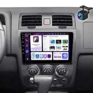 10.1 Inch Double Din Car Radio Stereo Upgrade for Hummer H3 2006-2010 | Android 15 4+64G HD Touchscreen,Carplay & Android Auto,GPS Wifi Bluetooth SWC Mirror Link,FM Car Radio Receiver Backup Camera 10.1 Inch Double Din Car Radio Stereo Upgrade for Hummer H3 2006-2010 | Android 15 4+64G HD Touchscreen,Carplay & Android Auto,GPS Wifi Bluetooth SWC Mirror Link,FM Car Radio Receiver Backup Camera