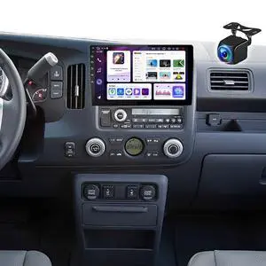 10.1" Double Din Car Radio Stereo Upgrade for Honda Ridgeline 2006-2014 | Android 15 4+64G HD Touchscreen,Carplay & Android Auto,GPS Wifi Bluetooth SWC Mirror Link,FM Car Radio Receiver Backup Camera 10.1" Double Din Car Radio Stereo Upgrade for Honda Ridgeline 2006-2014 | Android 15 4+64G HD Touchscreen,Carplay & Android Auto,GPS Wifi Bluetooth SWC Mirror Link,FM Car Radio Receiver Backup Camera