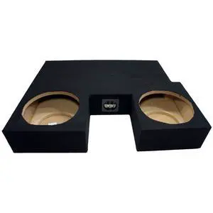 Fits 2007-2013 Toyota Tundra Double Cab Dual 10" Subwoofer Box - ASC | Unloaded 10 inch custom enclosure, space saving truck sub install, deep bass upgrade, speakers and amp sold separately Fits 2007-2013 Toyota Tundra Double Cab Dual 10" Subwoofer Box - ASC | Unloaded 10 inch custom enclosure, space saving truck sub install, deep bass upgrade, speakers and amp sold separately