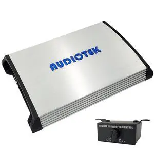 AT7000M 1 Channel Monoblock Class D Car Amplifier - 7000 Watts, 1 Ohm Stable, LED Indicator, Bass Knob Included, Mosfet Power Supply, Great for Subwoofers AT7000M 1 Channel Monoblock Class D Car Amplifier - 7000 Watts, 1 Ohm Stable, LED Indicator, Bass Knob Included, Mosfet Power Supply, Great for Subwoofers