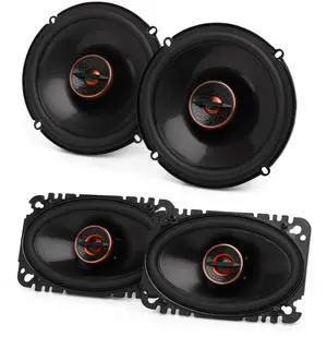 Reference Series 1 Pair REF607F 6.5" 2-Way Coax with 1 Pair REF467F 4x6 Coax 2-Way Reference Series 1 Pair REF607F 6.5" 2-Way Coax with 1 Pair REF467F 4x6 Coax 2-Way