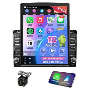 9.7" Android 15 Car Stereo Radio for Chevy Equinox 2010-2017 GMTheta | with Wireless CarPlay & Android Auto,2 Din Touch Carplay Screen for Car,Bluetooth/WiFi/GPS/FM/RDS/SWC/Backup Camera 2+64G 9.7" Android 15 Car Stereo Radio for Chevy Equinox 2010-2017 GMTheta | with Wireless CarPlay & Android Auto,2 Din Touch Carplay Screen for Car,Bluetooth/WiFi/GPS/FM/RDS/SWC/Backup Camera 2+64G