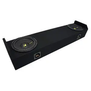 44CWCS104 CompC 10" Sub and Dual 10" Box Fits 06-14 Honda Ridgeline | vehicle shaped truck subwoofer enclosure, 10 inch smooth deep bass upgrade, single 4 ohm voice coil, easy factory hookup 44CWCS104 CompC 10" Sub and Dual 10" Box Fits 06-14 Honda Ridgeline | vehicle shaped truck subwoofer enclosure, 10 inch smooth deep bass upgrade, single 4 ohm voice coil, easy factory hookup