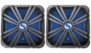 2 11L712GLC 12" Charcoal Grilles w/LEDs for SoloBaric 11S12L7 Subwoofers 2 11L712GLC 12" Charcoal Grilles w/LEDs for SoloBaric 11S12L7 Subwoofers