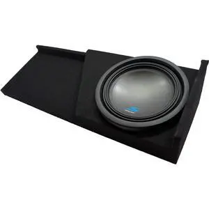 Alpine Type S S-W12D4 12" Sub Box Fits 2007-2013 Silverado Extended Cab | Dual 4 ohm Single subwoofer, 1800 watt peak power, vehicle-specific enclosure, big bass for your Chevy truck, 12 inch Alpine Type S S-W12D4 12" Sub Box Fits 2007-2013 Silverado Extended Cab | Dual 4 ohm Single subwoofer, 1800 watt peak power, vehicle-specific enclosure, big bass for your Chevy truck, 12 inch