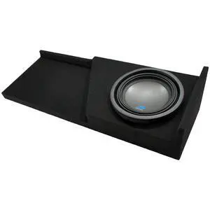 Alpine S-W10D4 10" Subwoofer Box Fits 2007-2013 Silverado Extended Cab | Dual 4 Ohm 1200W peak driver, loaded Type matched Chevy bass enclosure, custom truck design, big low-end upgrade, 10 inch Alpine S-W10D4 10" Subwoofer Box Fits 2007-2013 Silverado Extended Cab | Dual 4 Ohm 1200W peak driver, loaded Type matched Chevy bass enclosure, custom truck design, big low-end upgrade, 10 inch
