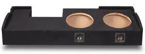 Dual 10" Subwoofer Box Fits 2001-2003 Ford F150 Crew Cab Sealed ASC | Air-tight MDF shell, durable carpet, hugs the rear wall, heavy-duty terminals, 10 inch fit for SuperCrew trims Dual 10" Subwoofer Box Fits 2001-2003 Ford F150 Crew Cab Sealed ASC | Air-tight MDF shell, durable carpet, hugs the rear wall, heavy-duty terminals, 10 inch fit for SuperCrew trims