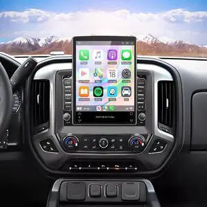 Double Din Android 14 Car Stereo Radio Compatible for Chevy | Compatible for Silverado Compatible for GMC Sierra 2014-2018 with Wireless CarPlay Android Auto Car Radio Audio Receiver Double Din Android 14 Car Stereo Radio Compatible for Chevy | Compatible for Silverado Compatible for GMC Sierra 2014-2018 with Wireless CarPlay Android Auto Car Radio Audio Receiver