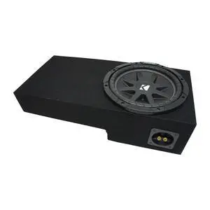 Kicker Comp C10 Single 10" Sub Box Fits 2001-2005 Ford Explorer Sport Trac | Drivers arrive pre-mounted, air-tight MDF build, 10 inch subwoofer fit, spring terminals, just add power and play Kicker Comp C10 Single 10" Sub Box Fits 2001-2005 Ford Explorer Sport Trac | Drivers arrive pre-mounted, air-tight MDF build, 10 inch subwoofer fit, spring terminals, just add power and play