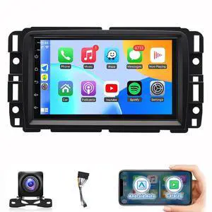 Car Radio for GMC Acadia 2013 2014 2015 2016 2017,for Chevrolet Traverse 2013-2017 with Wireless CarPlay Android Auto, 7 Inch Touch Screen Stereo for GMC Traverse WiFi GPS BT Backup Camera-2+32G Car Radio for GMC Acadia 2013 2014 2015 2016 2017,for Chevrolet Traverse 2013-2017 with Wireless CarPlay Android Auto, 7 Inch Touch Screen Stereo for GMC Traverse WiFi GPS BT Backup Camera-2+32G