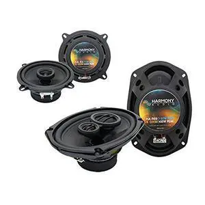 Fits Buick Lesabre 2000-2005 Speaker Upgrade Package R5 R69 | Front and rear coverage, 5.25 inch and 6x9 car sizes set, easy replacement install, restores clear factory sound Fits Buick Lesabre 2000-2005 Speaker Upgrade Package R5 R69 | Front and rear coverage, 5.25 inch and 6x9 car sizes set, easy replacement install, restores clear factory sound