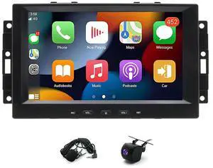 8" Double Din Car Stereo for Honda CRV 2007-2011 with Wireless Carplay Android 14 Touchscreen Upgrade Radio Head Unit Backup Camera Bluetooth GPS Navigation FM/RDS SWC-2+64G 8" Double Din Car Stereo for Honda CRV 2007-2011 with Wireless Carplay Android 14 Touchscreen Upgrade Radio Head Unit Backup Camera Bluetooth GPS Navigation FM/RDS SWC-2+64G