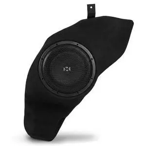 BE-TM3-VSW10S2 Includes 10" 500W RMS Subwoofer, Custom Box & Mounting Hardware | Vehicle-Specific Fit Sealed Enclosure, Made of Fiberglass, Fits Driver-Side Trunk BE-TM3-VSW10S2 Includes 10" 500W RMS Subwoofer, Custom Box & Mounting Hardware | Vehicle-Specific Fit Sealed Enclosure, Made of Fiberglass, Fits Driver-Side Trunk