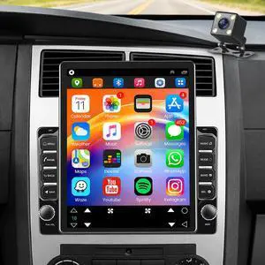 9.7" Android 14 Car Radio Stereo for Dodge Charger Magnum 2005-2007 | Double Din Head Unit Touch Screen Stereo with Wireless CarPlay & Android Auto, Bluetooth/WiFi/GPS/SWC/FM/Backup Camera 2+32G 9.7" Android 14 Car Radio Stereo for Dodge Charger Magnum 2005-2007 | Double Din Head Unit Touch Screen Stereo with Wireless CarPlay & Android Auto, Bluetooth/WiFi/GPS/SWC/FM/Backup Camera 2+32G
