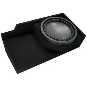 Alpine S-W12D4 Type S Single 12" Sub Box Fits 88-98 Chevy CK Ext Cab | Complete extended truck package, 12 inch subwoofer preloaded and wired, tough carpet finish, air-tight braced design Alpine S-W12D4 Type S Single 12" Sub Box Fits 88-98 Chevy CK Ext Cab | Complete extended truck package, 12 inch subwoofer preloaded and wired, tough carpet finish, air-tight braced design