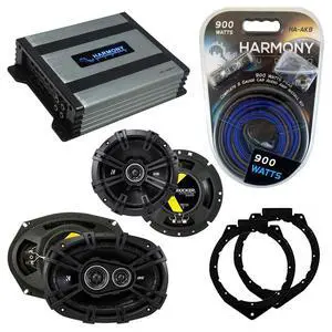 Kicker DSC67 DSC693 Speakers HA-A400.4 Amp Fits Buick Lucerne 2006-2011 | Bundle includes 6x9 pair, complete car stereo combo, richer fuller sound, direct factory upgrade Kicker DSC67 DSC693 Speakers HA-A400.4 Amp Fits Buick Lucerne 2006-2011 | Bundle includes 6x9 pair, complete car stereo combo, richer fuller sound, direct factory upgrade