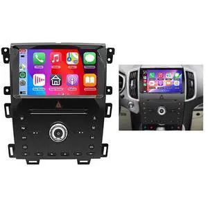 Android 14 Double Din Car Stereo Radio for Ford Edge 2010 2011 2012 2013 2014 2015, 9" Touch Screen Car Radio Bluetooth with Wireless Carplay GPS Navi WiFi HiFi FM RDS AHD Backup Camera SWC, 2+32G Android 14 Double Din Car Stereo Radio for Ford Edge 2010 2011 2012 2013 2014 2015, 9" Touch Screen Car Radio Bluetooth with Wireless Carplay GPS Navi WiFi HiFi FM RDS AHD Backup Camera SWC, 2+32G