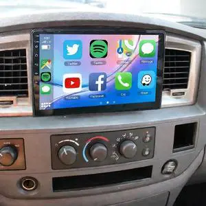 4+64G Double Din Car Stereo for Dodge Ram 1500 2500 3500 2006-2008, 10 inch Touch Screen Radio for Dodge Ram Head Unit with Wireless Carplay Android GPS Navigation Bluetooth WiFi Mirror Link 4+64G Double Din Car Stereo for Dodge Ram 1500 2500 3500 2006-2008, 10 inch Touch Screen Radio for Dodge Ram Head Unit with Wireless Carplay Android GPS Navigation Bluetooth WiFi Mirror Link
