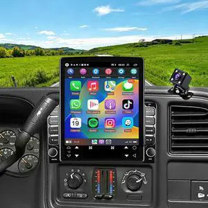 Android 15 Upgrade Car Radio for Chevrolet Silverado 2500 1999-2006 | Double Din Car Stereo w/CarPlay Android Auto,9.7" Touch Screen Head Unit GPS Navi WiFi Bluetooth FM/RDS SWC Backup Camera Android 15 Upgrade Car Radio for Chevrolet Silverado 2500 1999-2006 | Double Din Car Stereo w/CarPlay Android Auto,9.7" Touch Screen Head Unit GPS Navi WiFi Bluetooth FM/RDS SWC Backup Camera