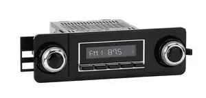 RetroRadio Compatible with 1967-72 Chevrolet C/K Series Truck Features Include Bluetooth, AUX, AM/FM LACB-M1-219-53-93C RetroRadio Compatible with 1967-72 Chevrolet C/K Series Truck Features Include Bluetooth, AUX, AM/FM LACB-M1-219-53-93C
