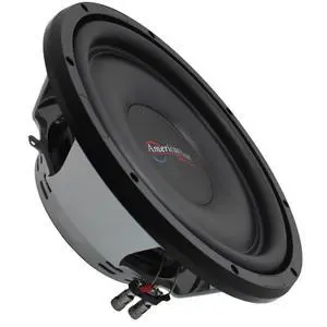 Titanium 1244 12"" 600 Watt RMS 4-Ohm DVC Shallow Subwoofer, white Titanium 1244 12"" 600 Watt RMS 4-Ohm DVC Shallow Subwoofer, white