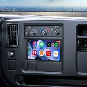 7" Car Stereo for Chevy Express 1500 2500 2003 2004 2005 2006 | 2+32G Touch Screen Double Din Car Radio with Wireless CarPlay Android Auto GPS FM WiFi SWC Bluetooth Backup Camera 7" Car Stereo for Chevy Express 1500 2500 2003 2004 2005 2006 | 2+32G Touch Screen Double Din Car Radio with Wireless CarPlay Android Auto GPS FM WiFi SWC Bluetooth Backup Camera